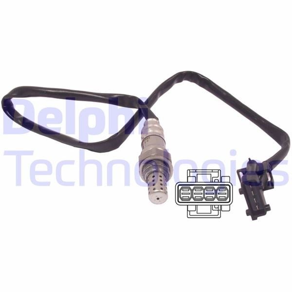 Citroen Saxo Xantia Xsara Peugeot 106 306 406 Oksijen Sensörü DELPHI