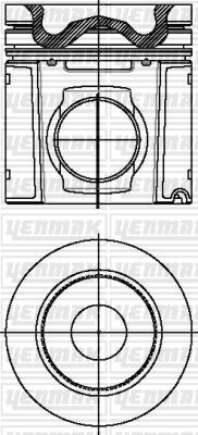Scania DC 9.19-DC 9.20-DC 9.21-DC11 .03/DC11.04 Euro 3 Piston Segman... YENMAK