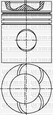 Scania DS 11 Piston Segman Q127.0MM 000 YENMAK