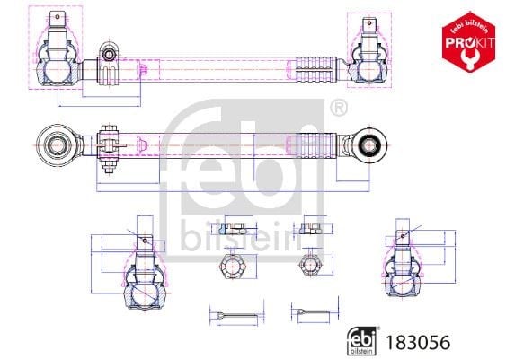 Scania Direksiyon Rotu FEBI
