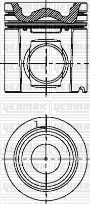 Scania DC11.02-DC11.04-DC 11.09-DC 9.12-DC 9.13-DC 9.20 Piston Segman... YENMAK