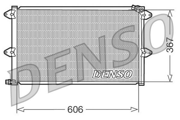 Seat Cordoba 6K1 Klima Radyatörü DENSO