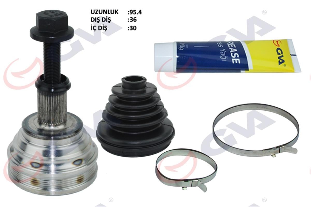 Volkswagen Golf 5 6 A3 Leon Octavia Aks Kafası Dış Ön 1K0498099a-1K0407311g