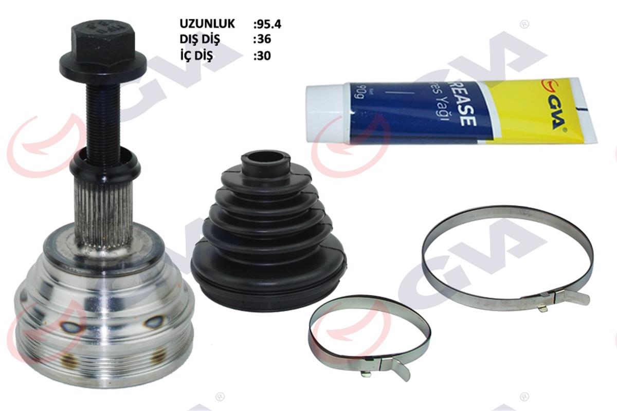 Volkswagen Golf 5 6 A3 Leon Octavia Aks Kafası Dış Ön 1K0498099a-1K0407311g