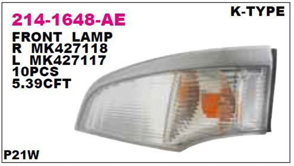 Sinyal Lambası Sol Canter (Fe711, Fe730, Fe839, Fe859) 2.8 D:3.0 Td 06-11