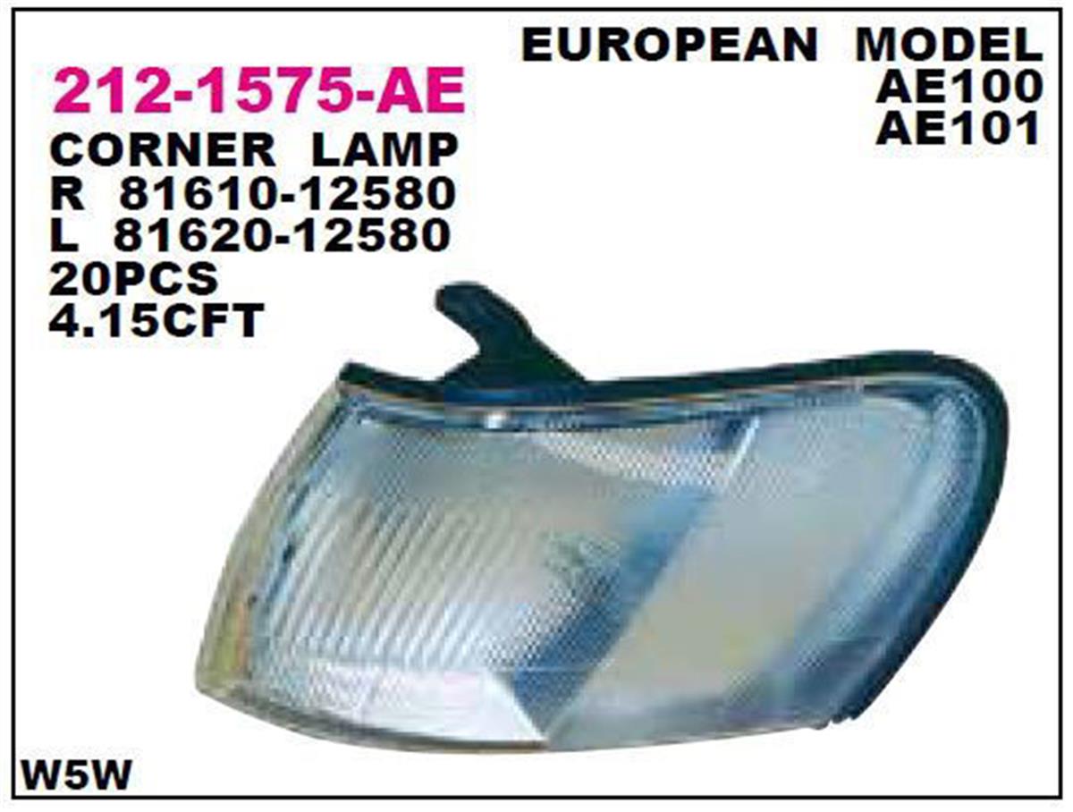 Sinyal Lambası Sol Corolla Ae100/Ae101 Benzin 95-97
