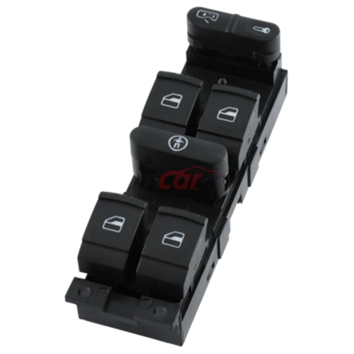 Skoda Fabia (00-08) Sürücü Dörtlü Cam Kilit Anahtarı Mcar