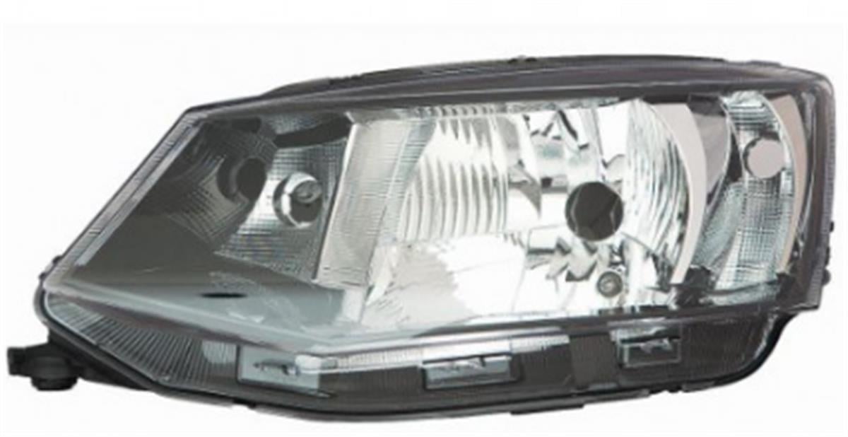 Skoda Fabia Ön Far Sol Depo Siyah (2014 Ve Sonrası)