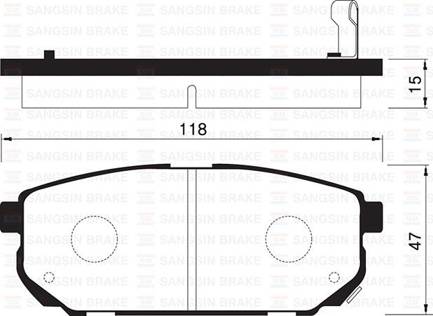 Kia Sorento Arka Fren Balatası SANGSIN