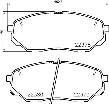 Kia Sorento Ön Fren Balatası 2.2 CRDI 4x4 BREMBO