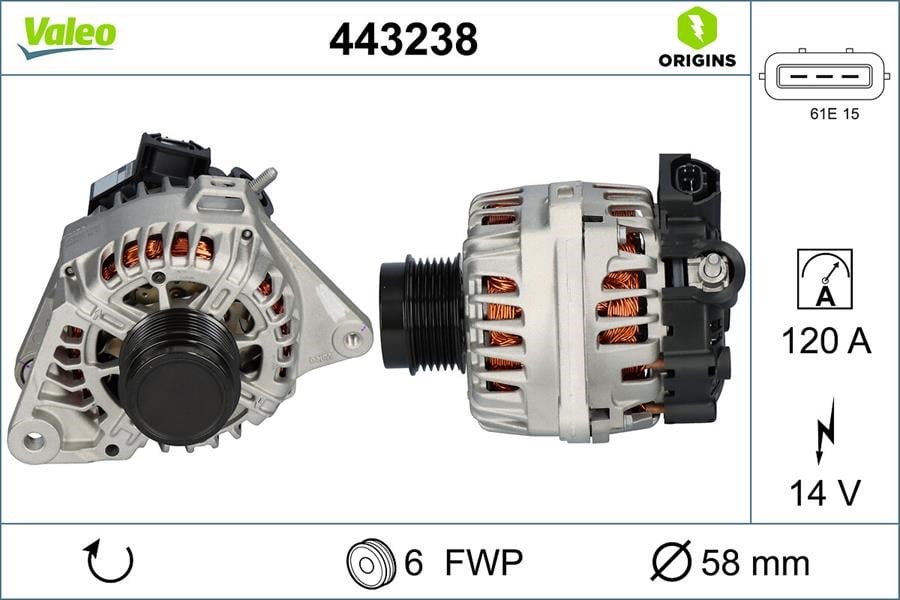 Kia Sportage Alternatör VALEO