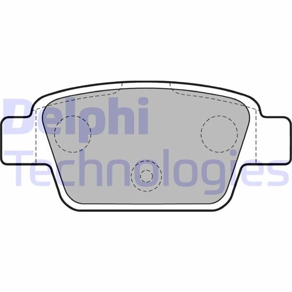 Fiat Stilo Arka Fren Balatası DELPHI