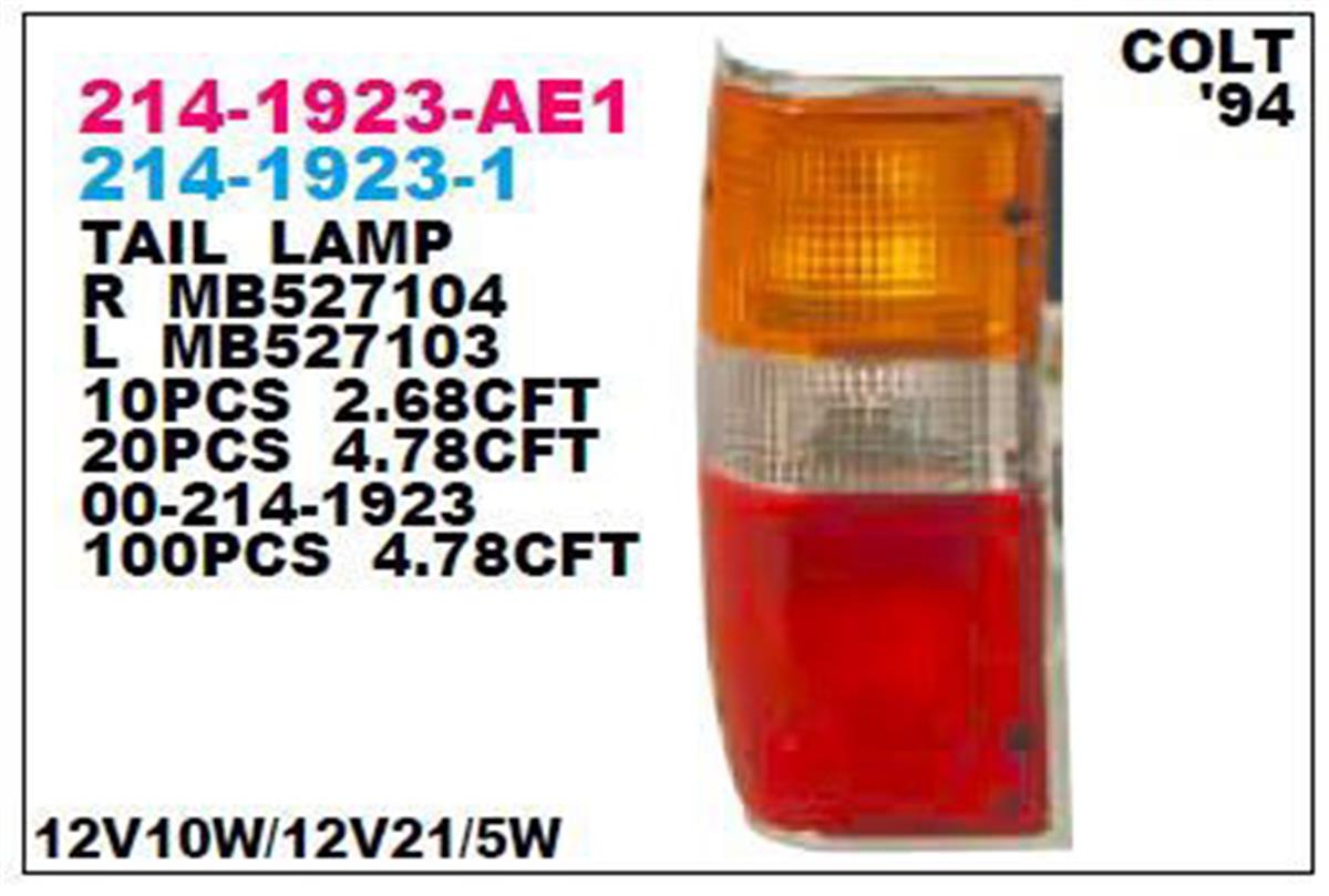 Stop Lamba Camı Sol L200 (K14) 2.5 D 87-98