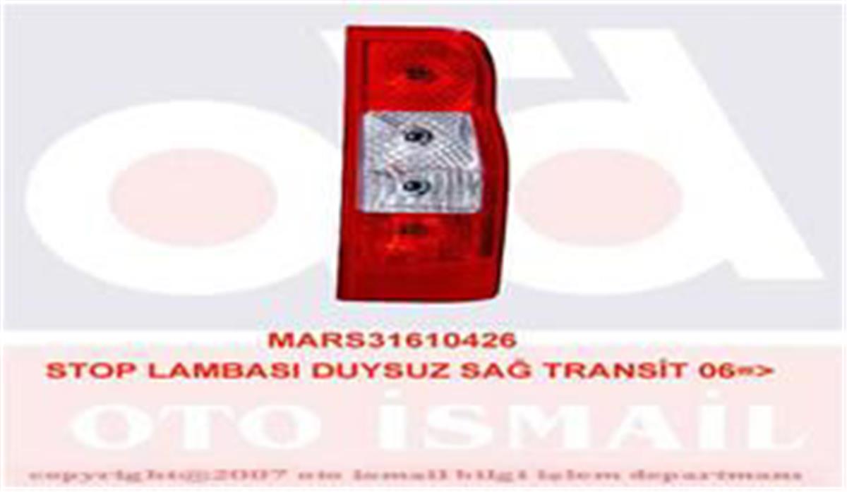 Stop Lambası Duysuz Sağ Transit 06