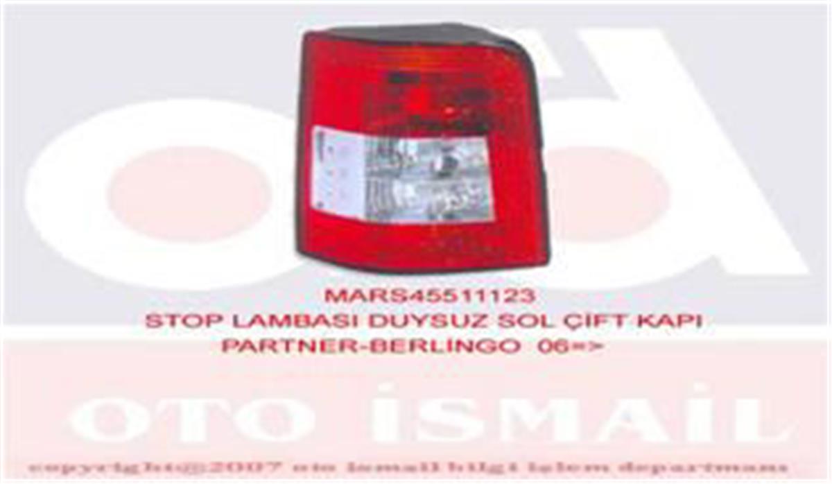 Stop Lambası Duysuz Sol Çift Kapı Partner-Berlingo 06