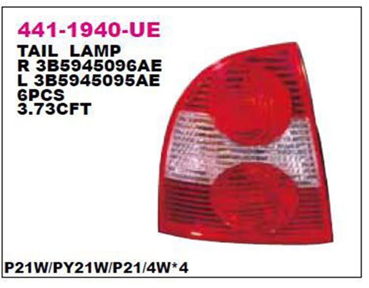 Stop Lambası Sag Vw Passat 01-