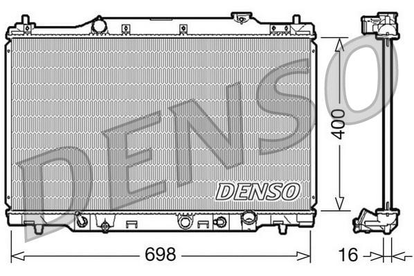 Honda Stream Motor Su Radyatörü DENSO