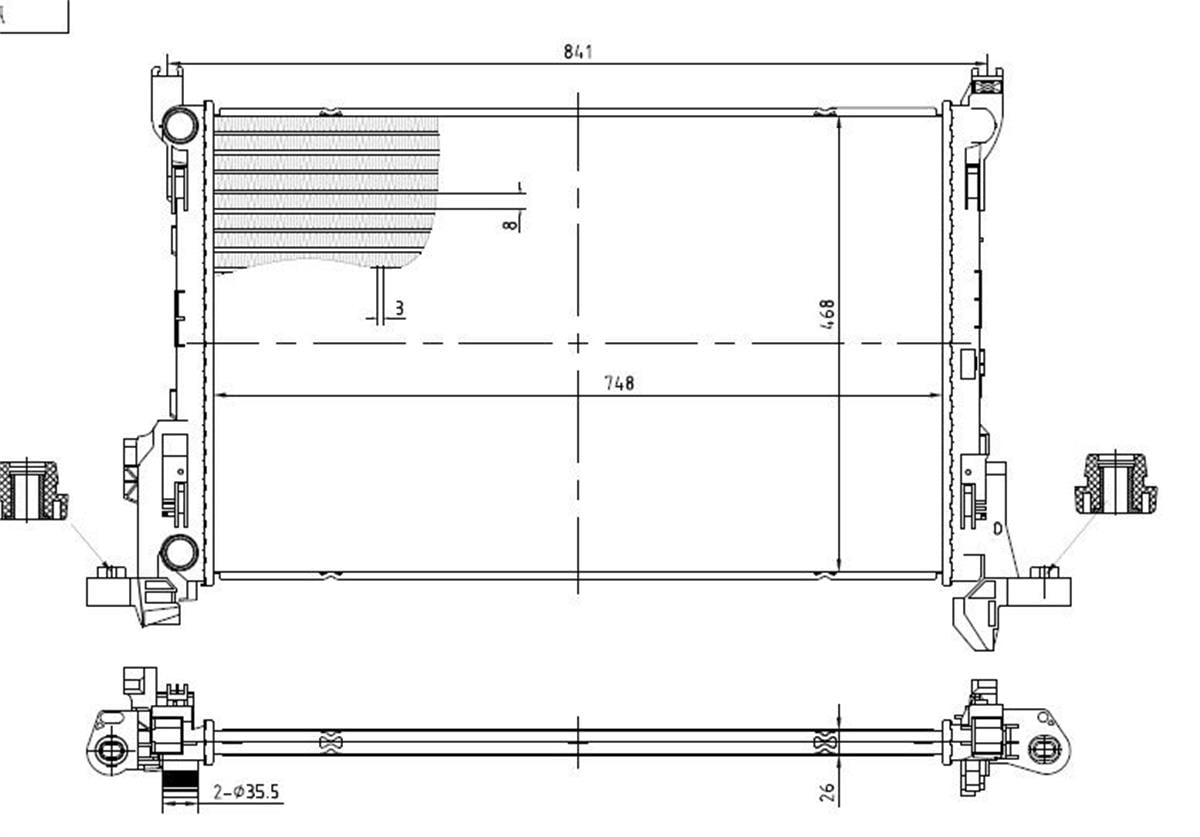 Su Radyatoru Brazıng 26Mm Renault Trafıc Iıı Jg_ 1.6 Dcı M-T W- 115Ps 2014- 748×