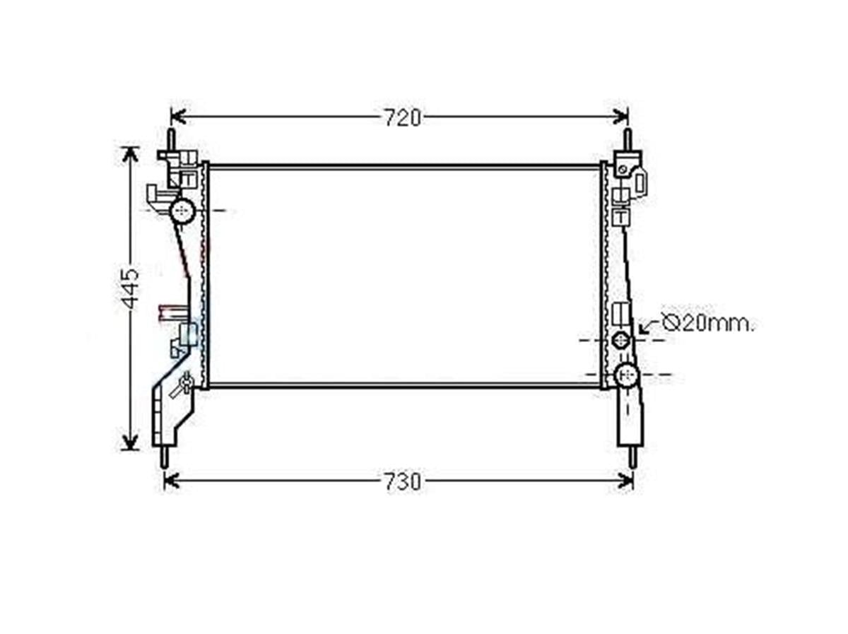 Su Radyatoru Fiat:Fiorino 1.3Jtd 07--