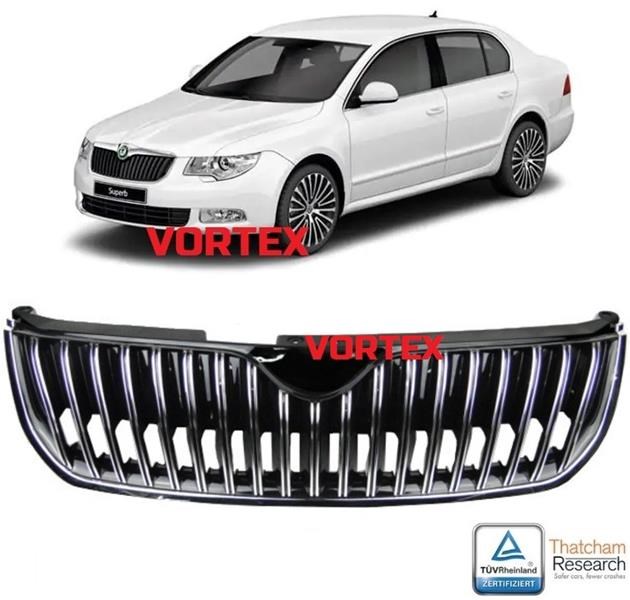 Skoda Superb Ön Panjur Full Kromlu [2008-] DOGAN-