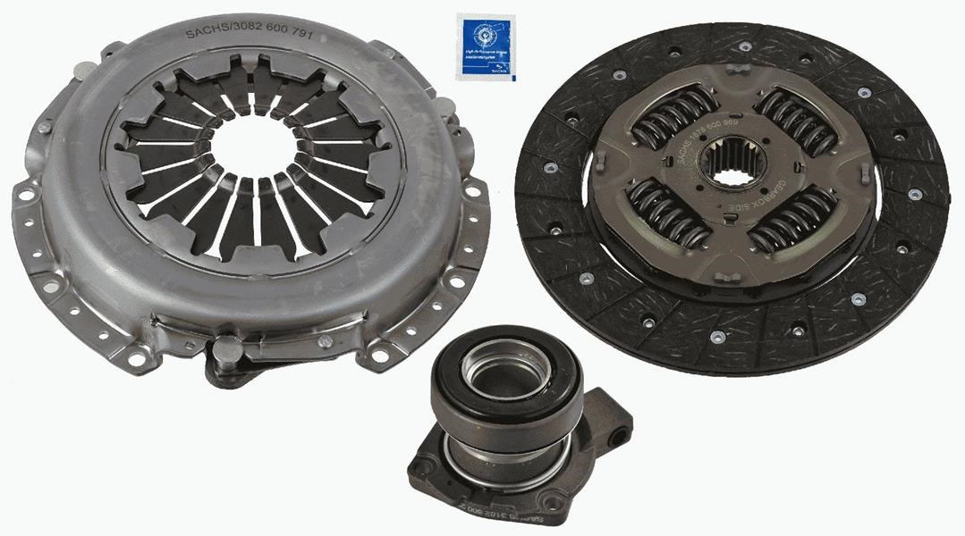 Suzuki Grand Vitara 1.6L JB416 3 Kapı Debriyaj Seti Baskı Disk Bilya... SACHS