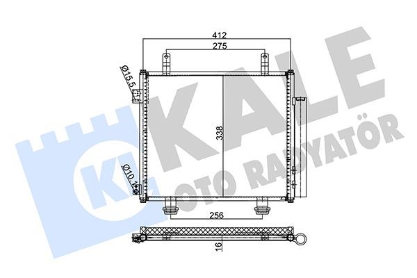 Suzuki Alto-Nissan Pixo Kondenser KALE-RADYATOR