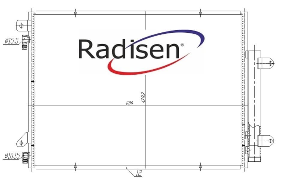 Suzuki SX4 Klima Radyatörü RADISEN