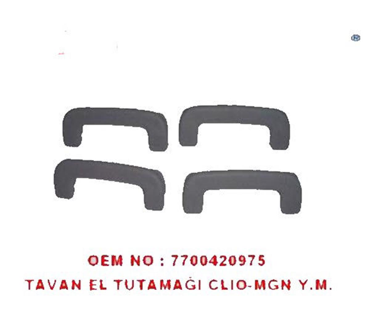 Tavan El Tutamağı Kolçak Clio Gri