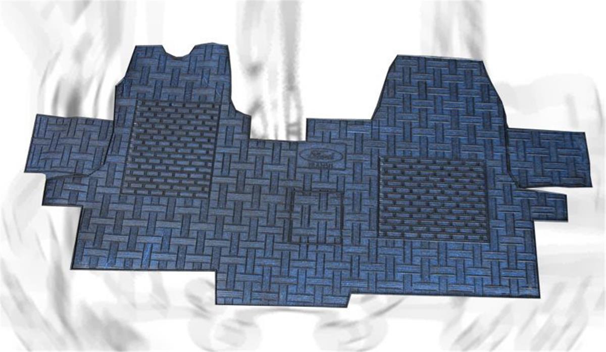 Ticari Paspas Kauçuk Bezli Ford Transit V184 Eski Model Minibüs Mavi