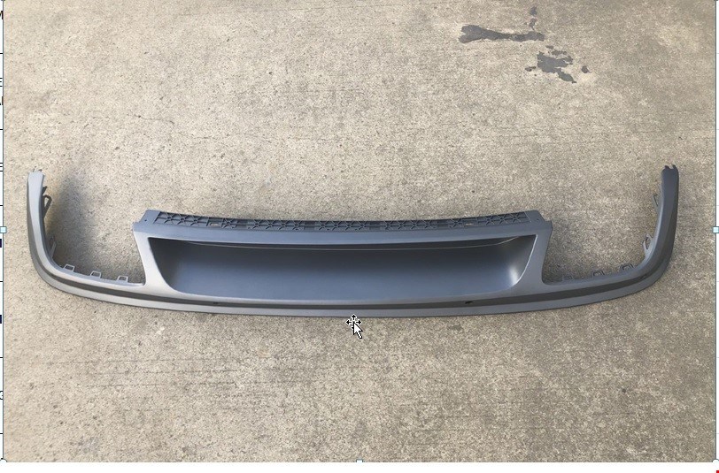 Volkswagen Tiguan Arka Tampon Spoyleri Çift Egzoz DOGAN-