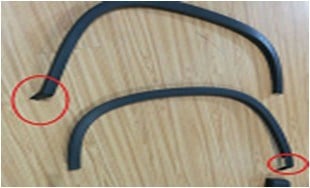 Volkswagen Tiguan Arka Sol Çamurluk Ağzı Dodik [2012-2018] PRO-A