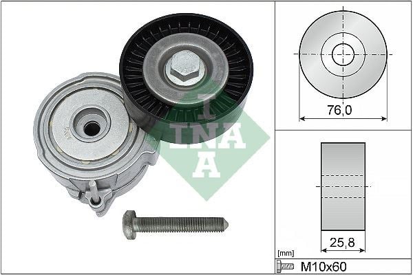 Volkswagen Touareg Alternatör Gergi Rulmanı Kütüklü INA