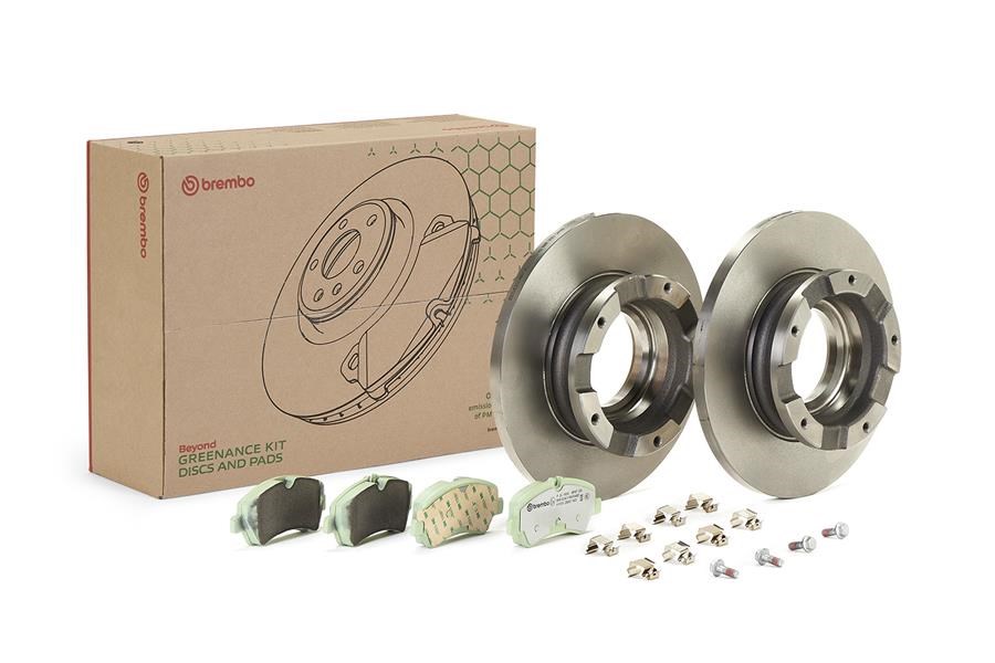 Ford Tourneo Custom Transit Custom Arka Balata Diskli Takım BREMBO