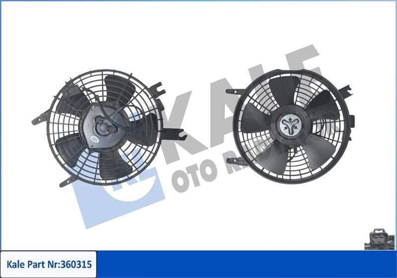 Toyota Corolla E11 Fan Grubu KALE-RADYATOR