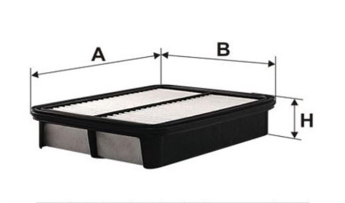 Toyota Corolla Hava Filtresi Grat (Ae111 Kasa 1.3 Enjeksiyonlu 98-02)