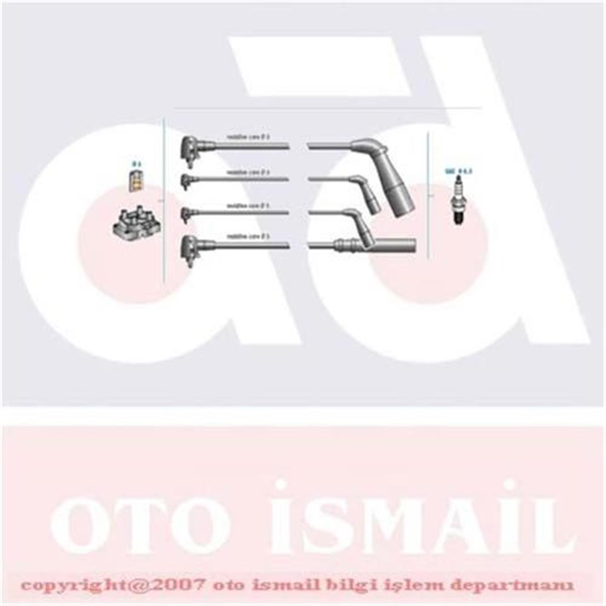 Toyota Corolla Ae100 (92-97) 1.3 Buji Kablo Tk