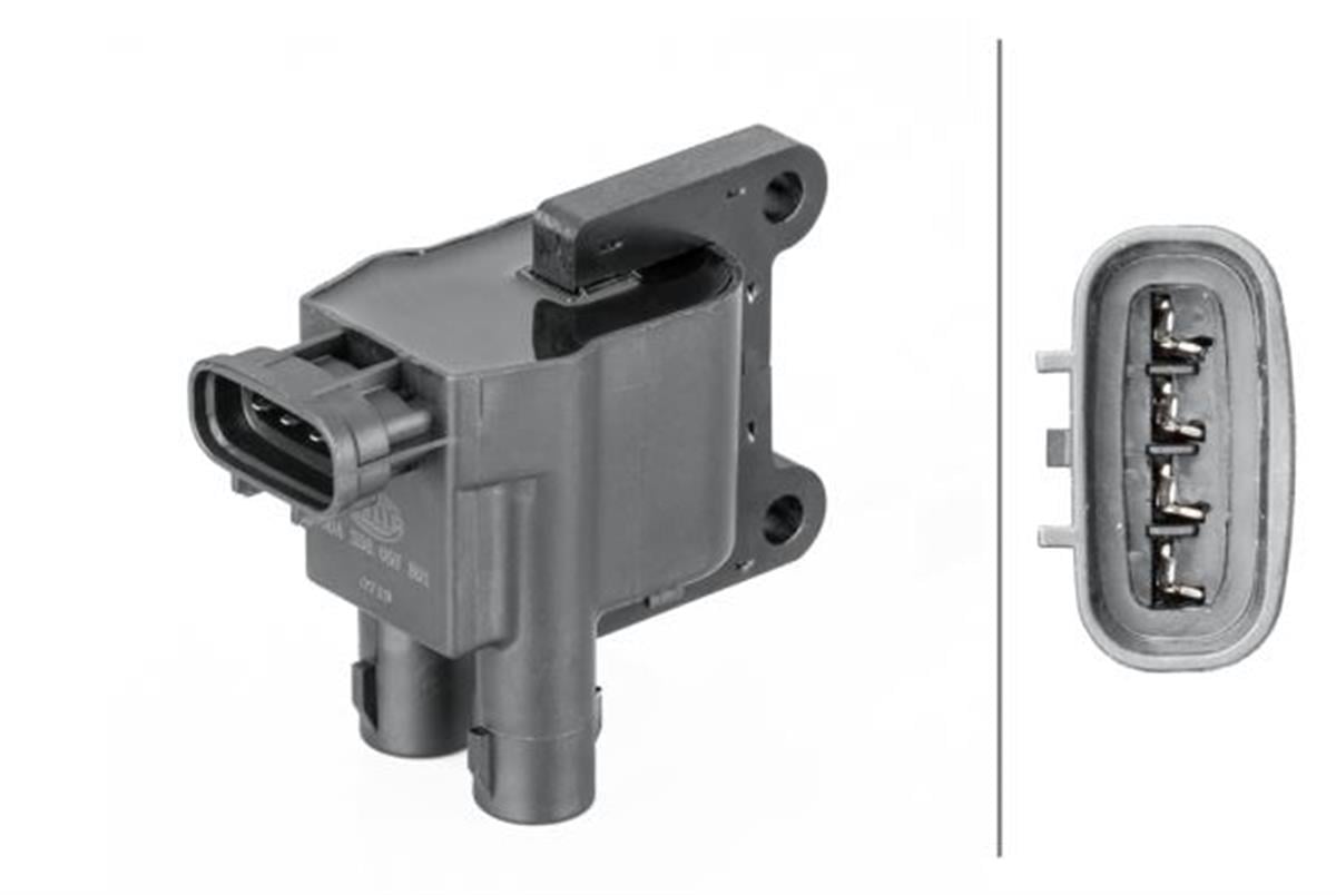 Toyota Avensis Corolla Ateşleme Bobini 4 Kutuplu 9008019008