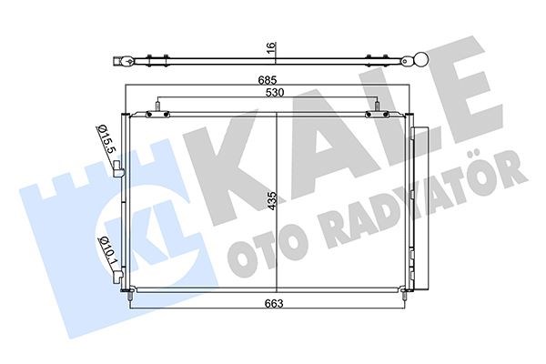 Toyota Rav 4 IV Klima Kondenseri KALE-RADYATOR