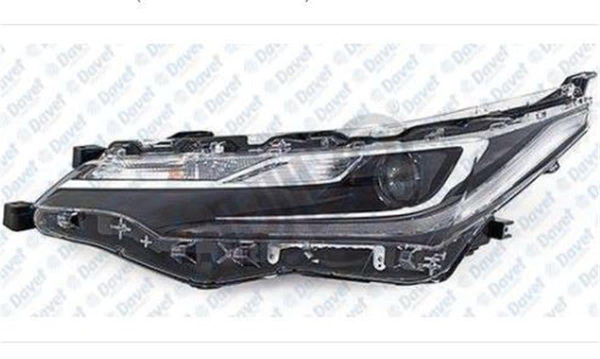 Corolla (17-19) Sağ Led Far (Üst Versiyon) Ulo