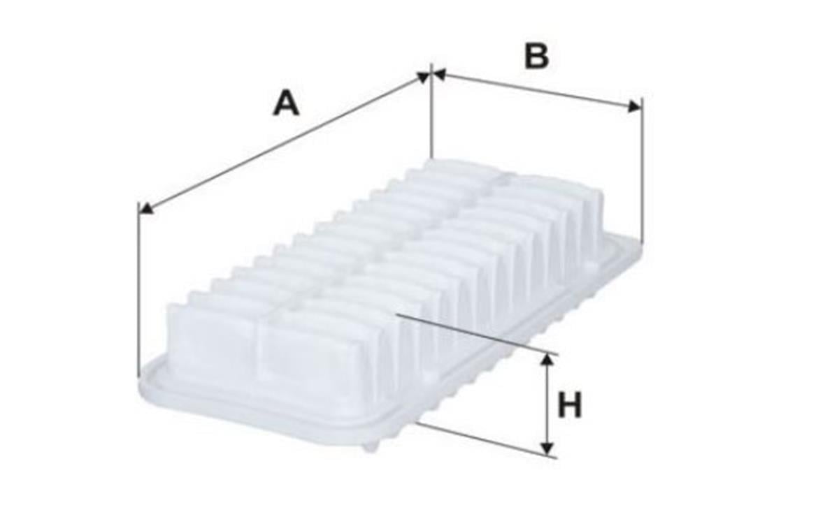 Toyota Yaris 1.3-1.5 (99-05) 1.33 Vvt-İ (08>) Hava Filtresi Grat 17801-21030