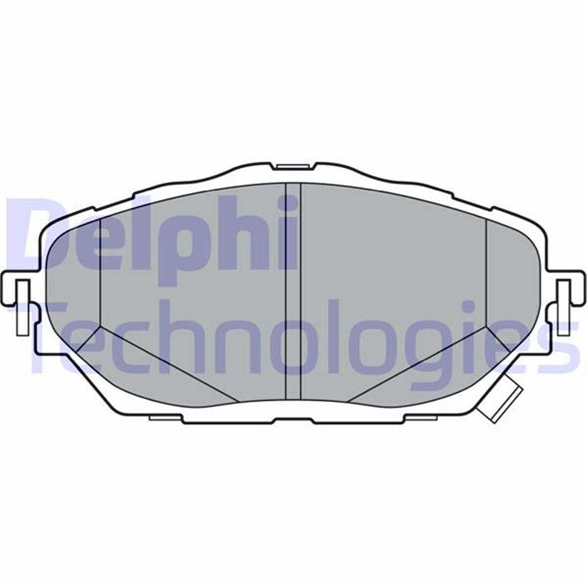 Toyota C-Hr (2016>) Ön Fren Balata 04465F4010-04465F4020-T04465f4