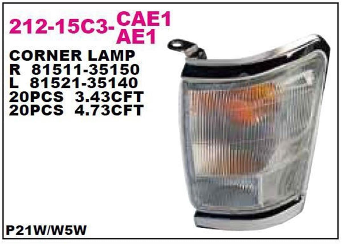 Hilux Ln145 Sol Sinyal Lambası Depo Dizel 1998-2001 81521