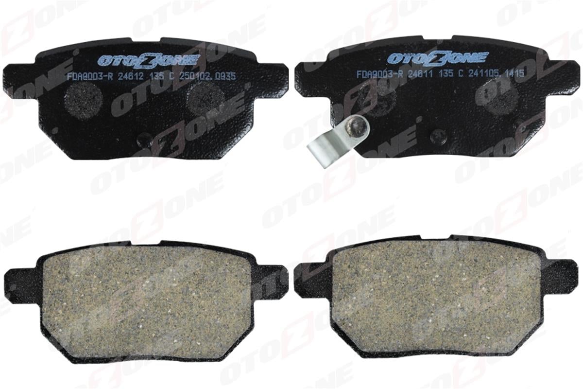 Toyota Auris Corolla (2007-2010) Arka Balata 0446612130-0446652120-Wva24610