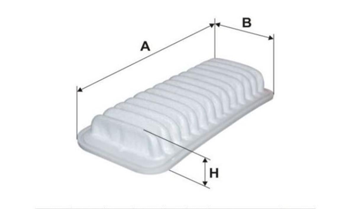 Toyota Yaris Peugeot 107 Hava Filtresi Grat 1.0 Motor (99-05)