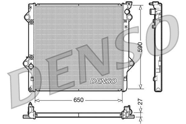 Toyota Land Cruiser / Prado J120 Motor Su Radyatörü DENSO