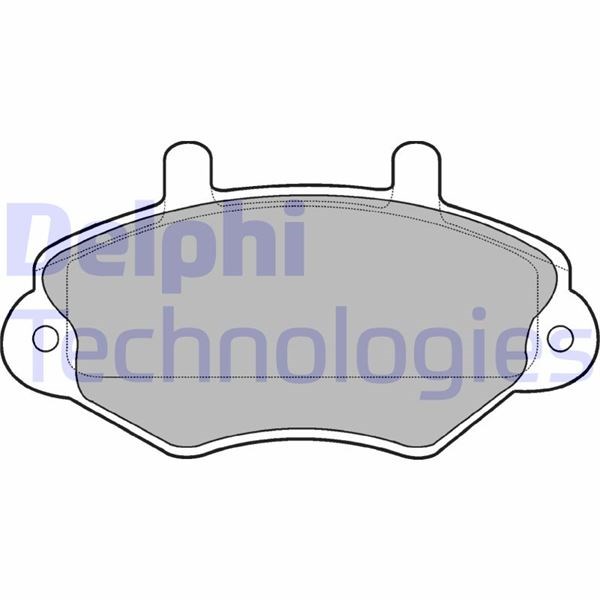 Ford Transit Ön Fren Balatası DELPHI