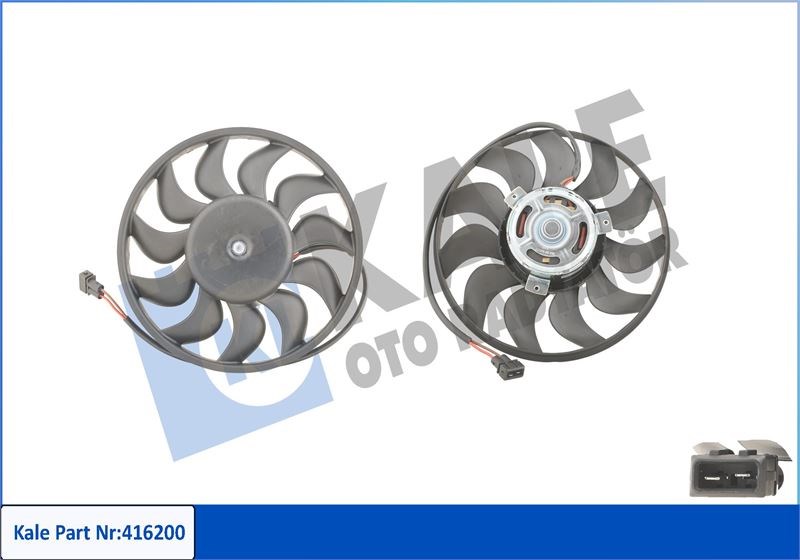 Volkswagen Transporter IV Pervaneli Fan Motoru KALE-RADYATOR