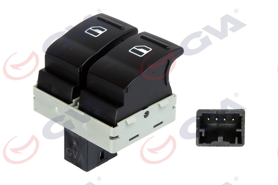 Transporter T5 Cam Açma Anahtarı Sol Çiftli GVA