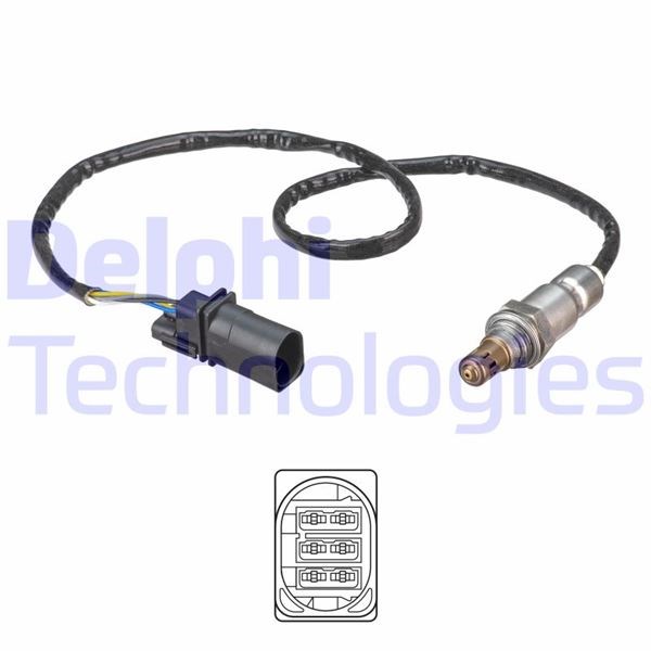 Chevrolet Trax Opel Astra Meriva Mokka Zafira Ön Oksijen Sensörü DELPHI