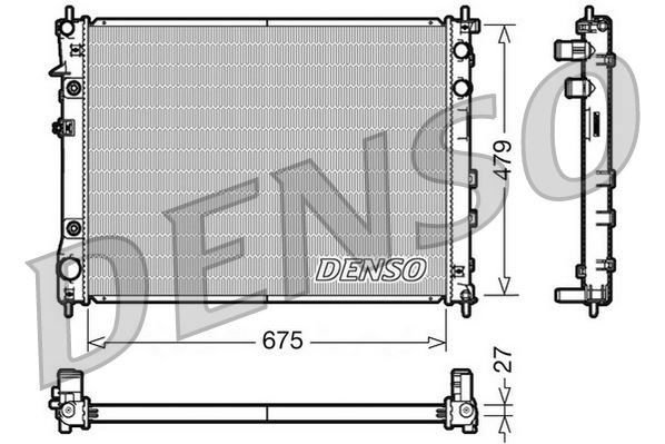 Subaru Tribeca Motor Su Radyatörü DENSO